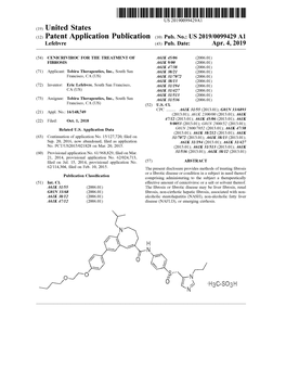 H3C -SO3H Patent Application Publication Apr