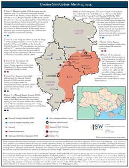 Ukraine SITREP 3-12-15 Approved