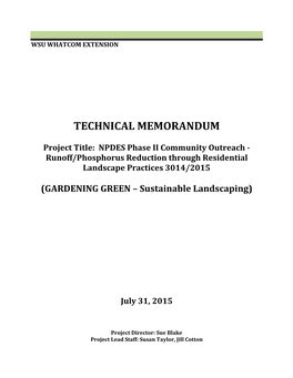 Technical Memorandum