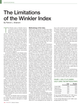 The Limitations of the Winkler Index by Patrick L