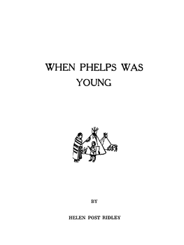 When Phelps Was Young