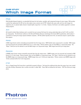 Which Image Format