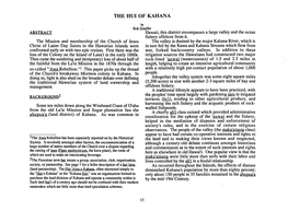 The Hui of Kahana