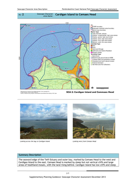 Cardigan Island to Cemaes Head Area Name