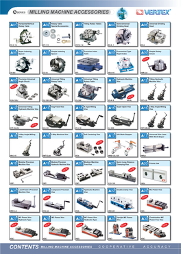 Milling Machine Accessories