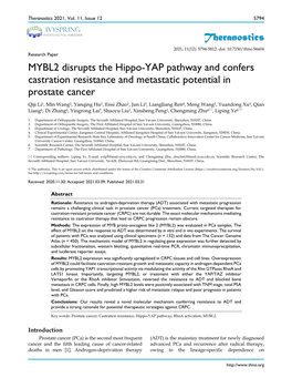 Pdf Suppresses YAP-Induced Oncogenic Growth [59]