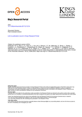 King's Research Portal