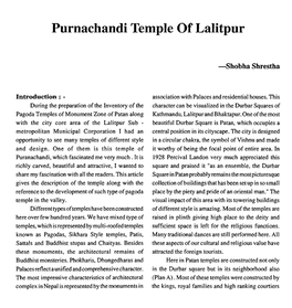 Purnachandi Temple of Lalitpur