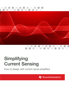 Simplifying Current Sensing (Rev. A)