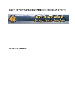 Town of New Windsor Comprehensive Plan Update