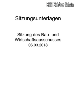 Sitzungsunterlagen