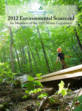 2012 Environmental Scorecard