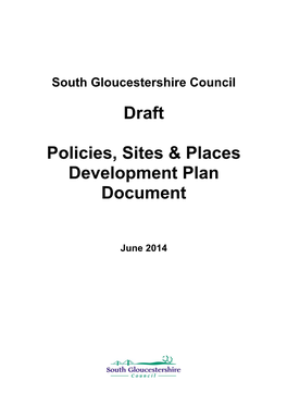 Draft Policies, Sites & Places Development Plan Document