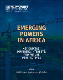 Emerging Powers in Africa