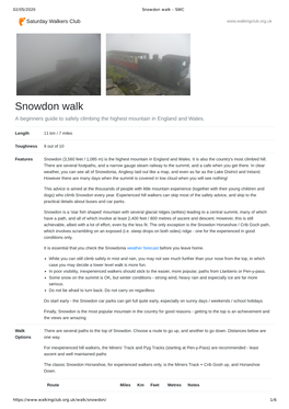 Snowdon Walk - SWC