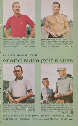 Grand Slam Golf Shirts