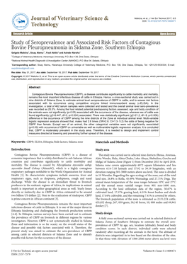 Study of Seroprevalence and Associated Risk Factors Of