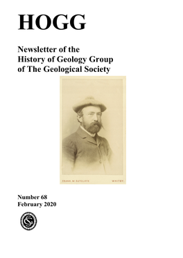 Newsletter of the History of Geology Group of the Geological Society