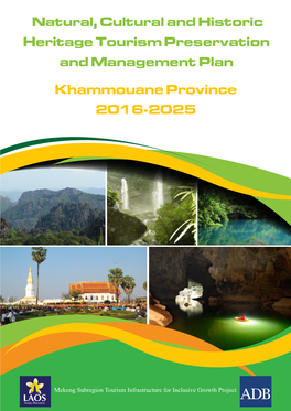 Khammouane Natural Cultural and Historic Heritage Tourism