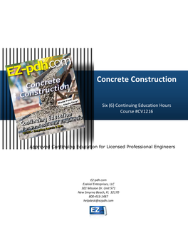 Concrete Construction