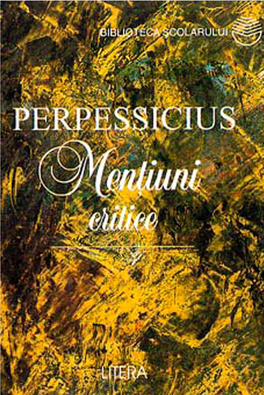 Perpessicius-Mentiuni-Critice.Pdf