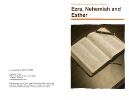 Ezra, Nehemiah and Esther