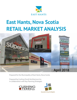 East Hants, Nova Scotia RETAIL MARKET ANALYSIS