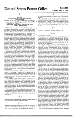 United States Patent Office Patented Mar