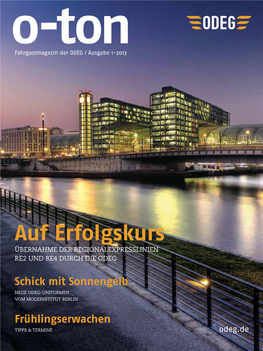 Zur O-Ton Ausgabe 1-2013