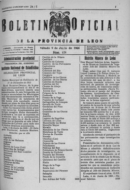 Usiio Nacional Ie Estaiístita Distrito Miero He León