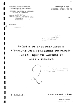 Les Populations Ellea—M~Nes, — Reticence Â Payer Les C~Tisations Poti~Rassurer Les Frais De Mainte—