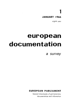 European Documentation