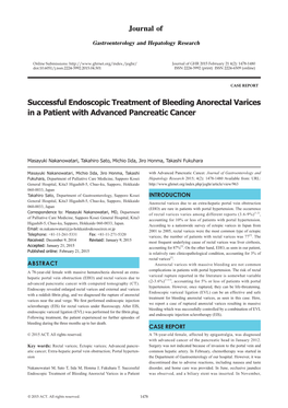 Journal of Gastroenterology and Hepatology Research