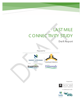 LAST MILE CONNECTIVITY STUDY Draft Report