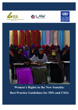 Women's Rights in the New Somalia