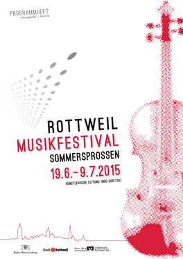 Rottweil Musikfestival Sommersprossen 19.6.- 9.7.2015