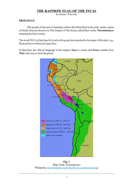 THE RAINBOW FLAG of the INCAS by Gustav Tracchia