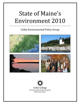 State of Maine's Environment 2010