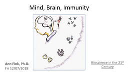 Mind, Brain, Immunity