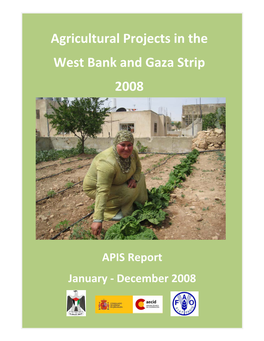 Agricultural Projects in the West Bank and Gaza Strip 2008
