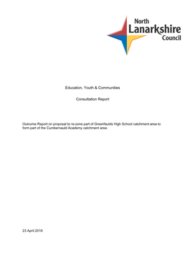 Education, Youth & Communities Consultation Report