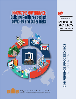Building Resilience Against COVID-19 and Other Risks SEPTEMBER 2020 CONFERENCE PROCEEDINGS CONFERENCE
