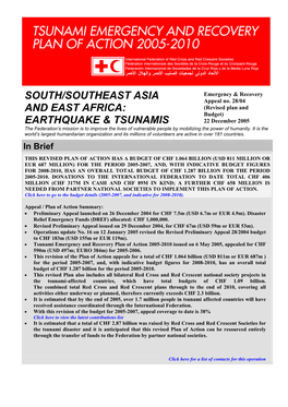 South/Southeast Asia and East Africa