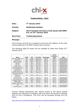 20100107 Trading Notice Functional 0221