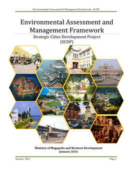 Environmental Assessment and Management Framework Strategic Cities Development Project (SCDP)