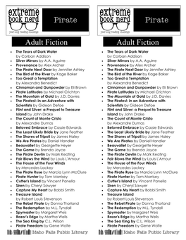 Adult Fiction Adult Fiction