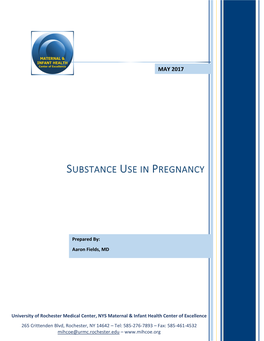 Substance Use in Pregnancy