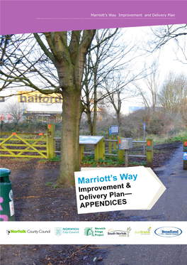 Marriott's Way from Norwich Which Is in Keeping with Norwich Gateway 1.19 Signage, Artwork the Landscape Identity
