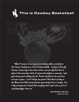 This Is Cowboy Basketball