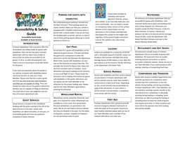 Accessibility & Safety Guide